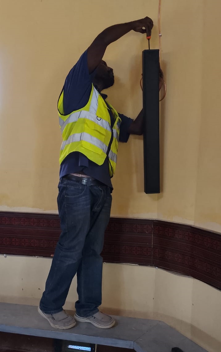 Sound systems;- Church Installation