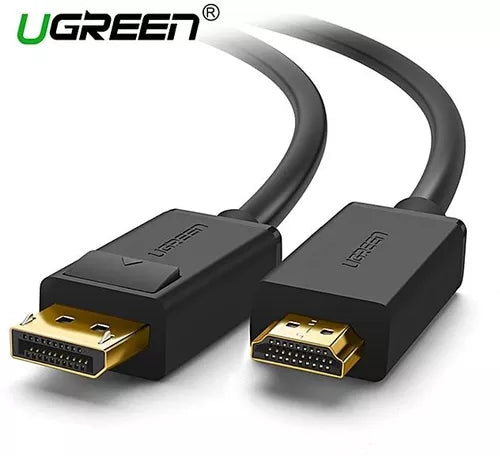 UGREEN DP Male to HDMI Male Cable 1.5m (Black)